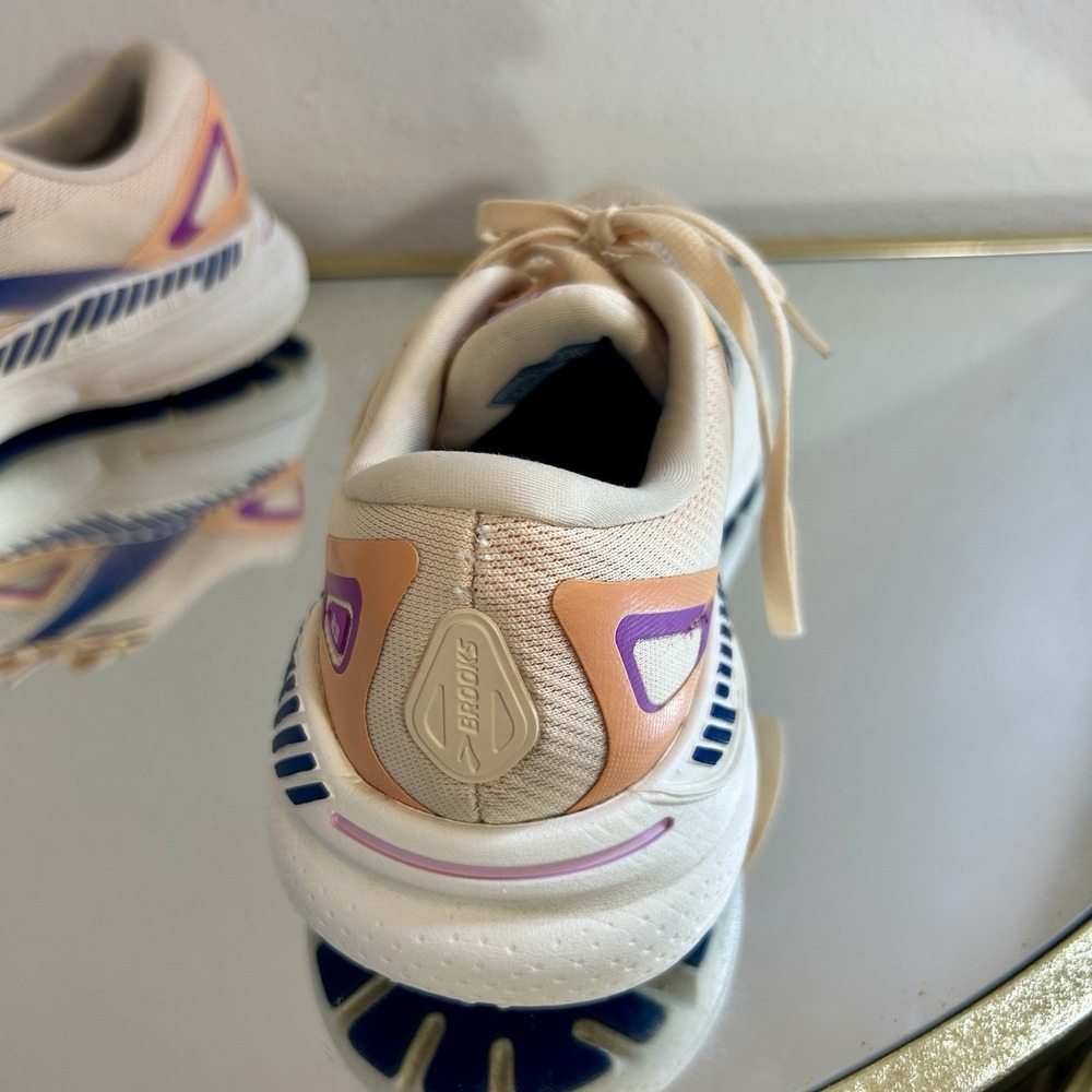 Brooks Adrenaline GTS‎ 23 'Apricot Blue Orchid' Womens Size 7.5 B - Picture 7 of 15